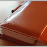 茶色の革のほぼ日手帳