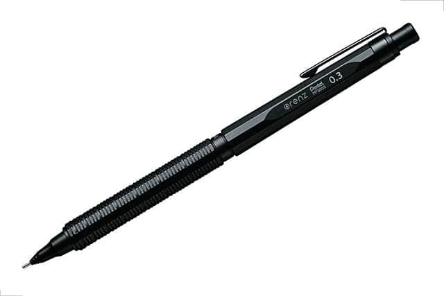 1回ノックするだけで芯が自動で出続ける高級シャープペン『オレンズネロ』