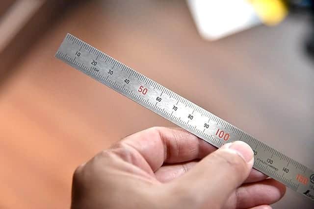 シンワ測定 直尺 15cm JIS1級