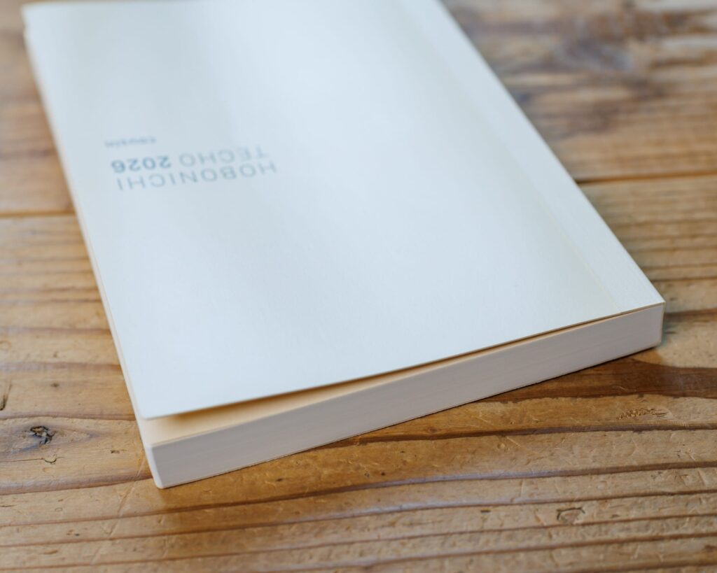 ほぼ日手帳2026 カズン しおりはなし